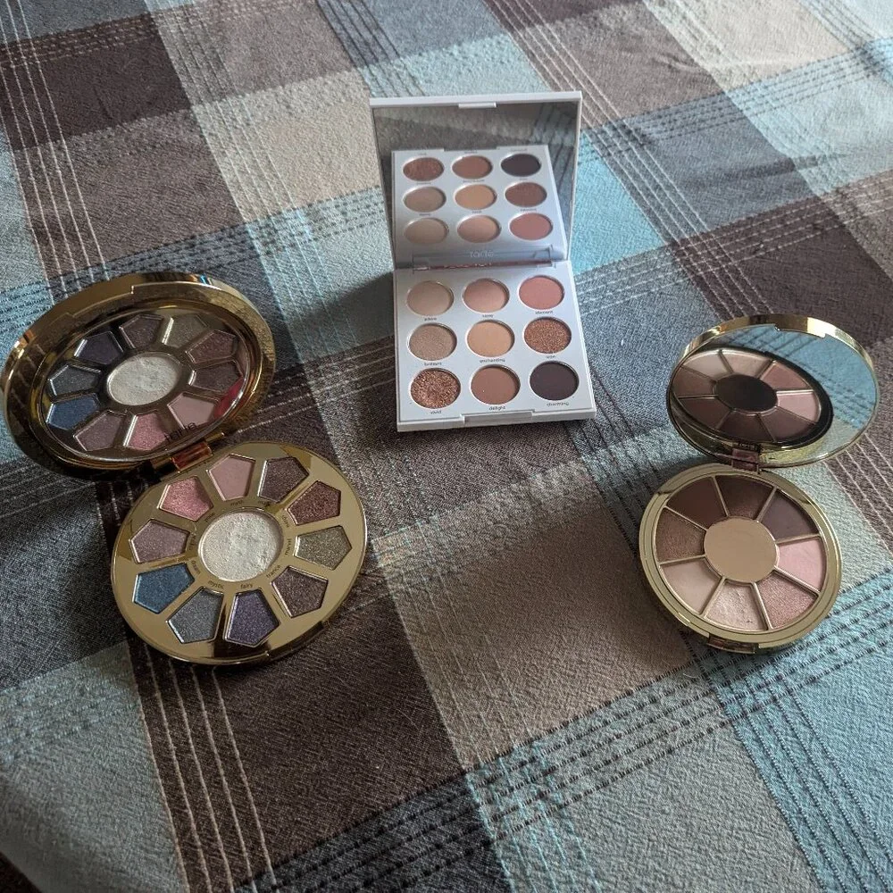 Tarte Trio of Eyeshadow Palettes
